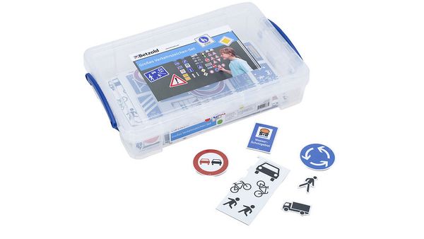 Verkehrszeichen-Satz für die Tafel, 218-teiliges Set