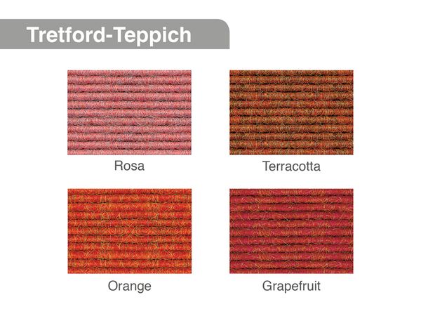 TRETFORD Teppich rund gekettelt, 300 cm, diverse Farben TRETFORD Teppich rund gekettelt, 300 cm, diverse Farben