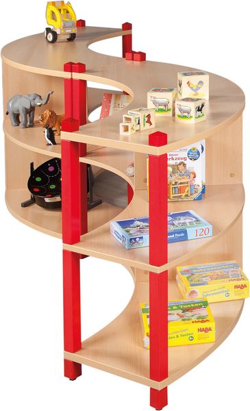 holzregal, spielzeugregal, kinderregal, holzbausteine, spielzeug