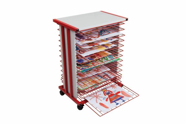 Trocknungswagen A2/A3, Gitteranzahl & Papierformat wählbar