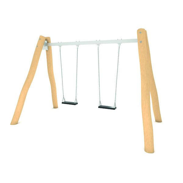 Schaukel, Holzgestell, Schaukeln, Schaukelsatz, Spielplatz