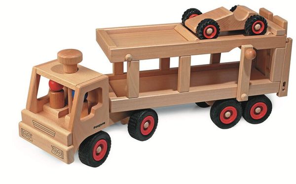 Holztruck, Holzspielzeug, Lastwagen, LKW, Holzfahrzeug