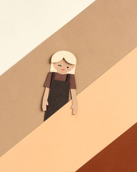 puppe, papierkunst, figur, diy-figur, anordnung