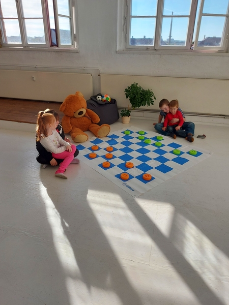 ALLDORO XXL Mühle & Dame, ca. 158 x 158 cm ALLDORO XXL Mühle & Dame, ca. 158 x 158 cm