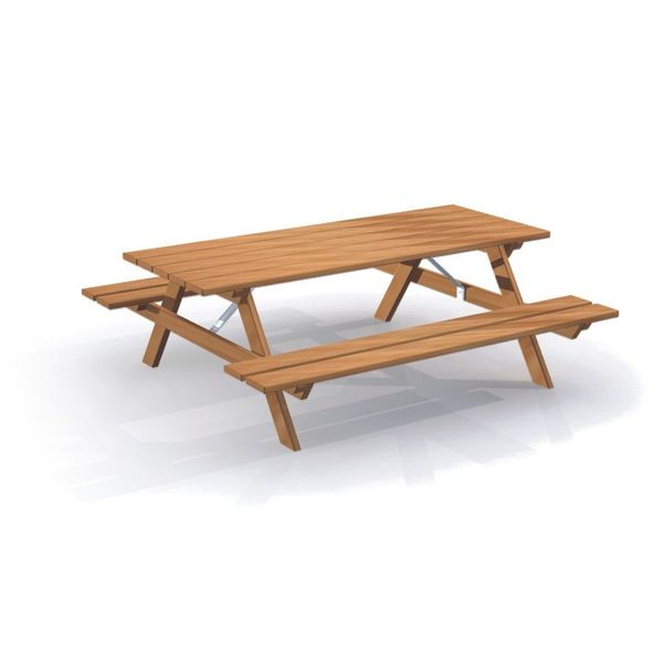 tisch, Picknicktisch, Holz, Holztisch, 4-6 Personen