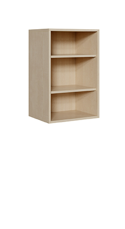 Regal, Offenes Regal, Holzregal, 3 Ebenen, Aufbewahrung