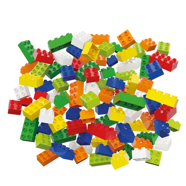 HUBELINO Bausteine Kita-Set, 550-teilig