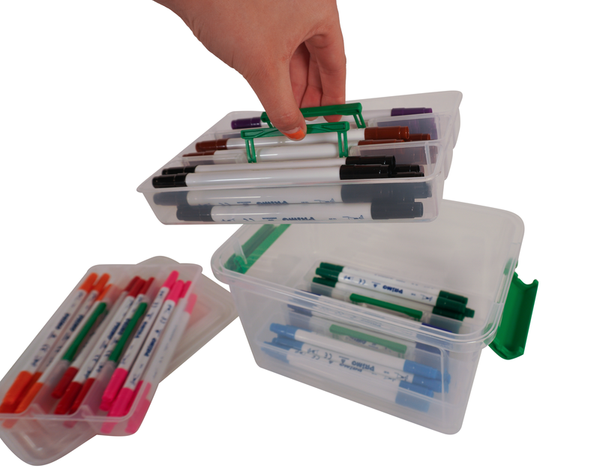 Doppelfasermaler, 90 Stifte in Maxi-Box