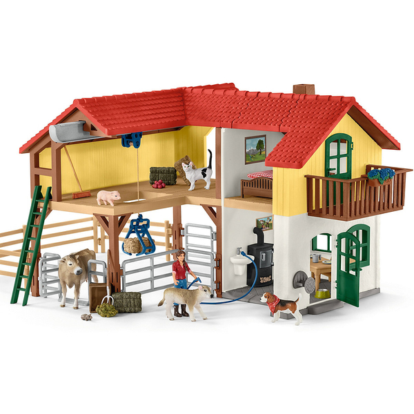 Schleich® Bauernhaus mit Stall und Tieren Schleich® Bauernhaus mit Stall und Tieren