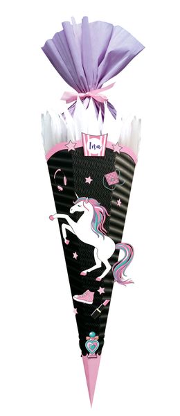 Schultüten-Bastelset Easy Line Unicorn, 68 cm, 1 Set  Schultüten-Bastelset Easy Line Unicorn, 68 cm, 1 Set