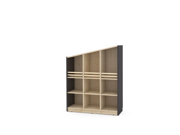regal, holzregal, regalwand, stauraum, schublade/rohrholz