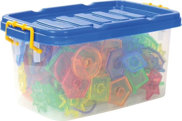 Fädelknöpfe transparent 144 Stück mit 6 Schnüren Fädelknöpfe transparent 144 Stück mit 6 Schnüren