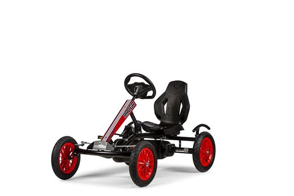 Go-Kart, Pedal go-kart, Rote Räder, Rennsitz, Chassis