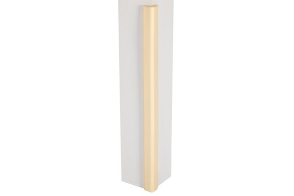 Wandleuchte, Lampenarm, goldfarben, vertikale lampe, Metallstange