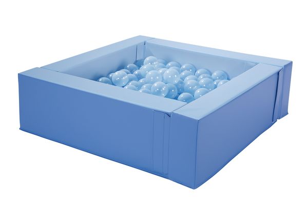 Ballgrube, Blau, Weichspielplatz, soft play, bleiwe Ballkugeln