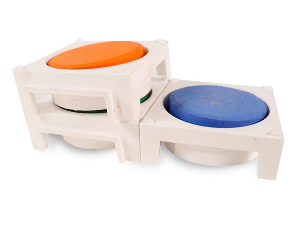 Tempera-Palette Quadrat für 55 mm Blöcke, einzeln