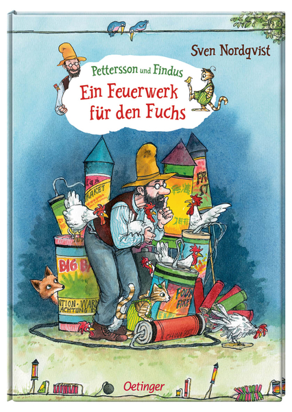 Feuerwerk, Fuchs, Männercharakter, Luftbild | Feuerwerksartikel, Bambiniladen illustration