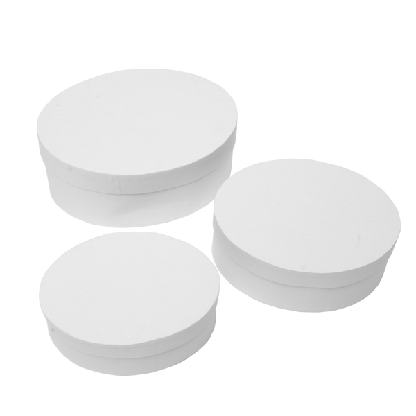 Pappschachtel-Set, 3 Stück, Form wählbar