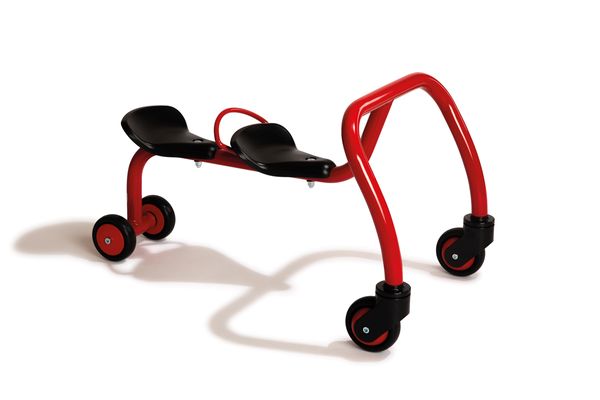 Kinderwagen, Sitztour, 4-Rad, Rot, Sitzkonstruktion