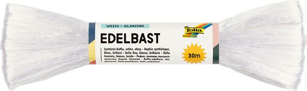 Raffia Edelbast, viscose glänzend, 1 Bund mit 30m, Farbe wählbar