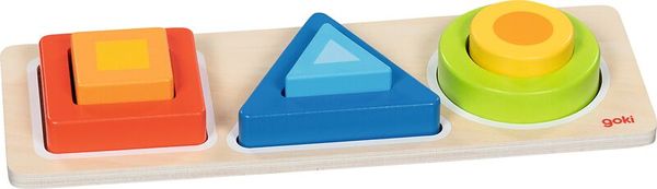 Holzpuzzle, Sortierformen, K inderpuzzle, Formensortierer, Buntes Spielzeug
