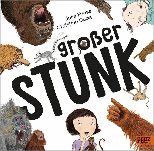 Buch, Kinderbuch, Stunk, Tierwesen, Cover Illustration