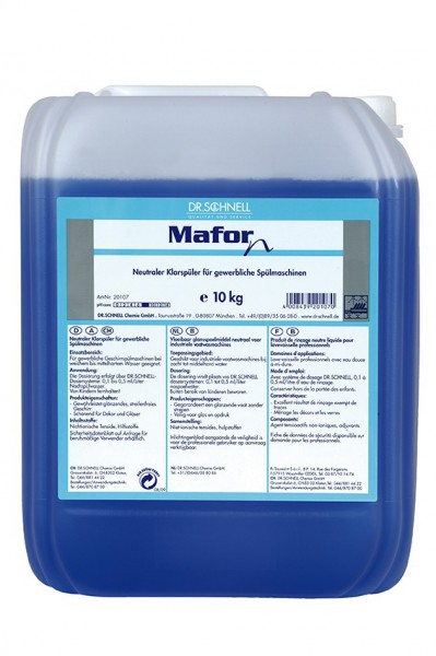 DR. SCHNELL Mafor N, flüssiger Universalklarspüler, 10 kg