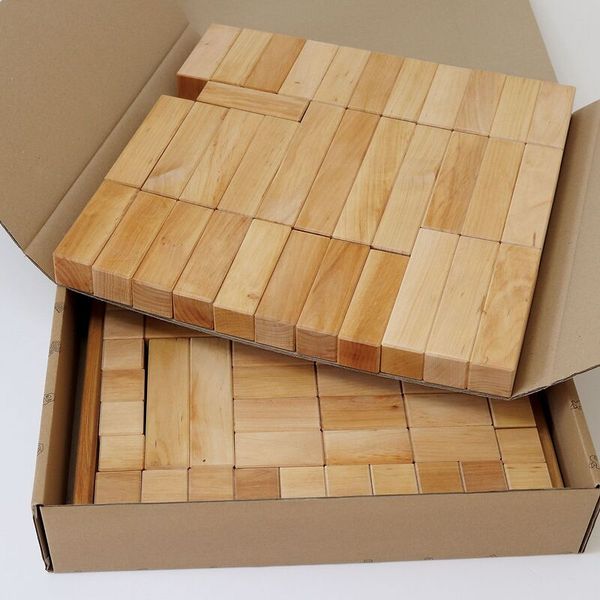 GRIMM´S Große Stufenpyramide Natur, 100 Klötze + 1 Holzrahmen, ab 3 Jahre GRIMM´S Große Stufenpyramide Natur, 100 Klötze + 1 Holzrahmen, ab 3 Jahre