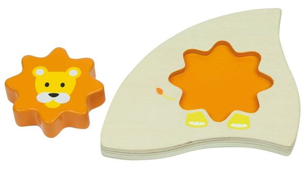 Puzzle Funny Four, 4 Teile, ab 1 Jahr Puzzle Funny Four, 4 Teile, ab 1 Jahr