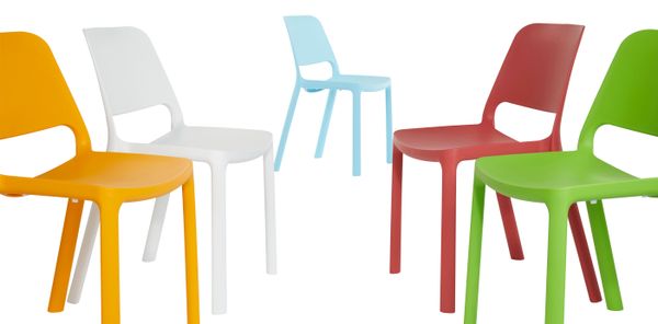 MAYER SITZMÖBEL Stapelstuhl myNUKE, Sitzhöhe 46 cm, Farbe wählbar