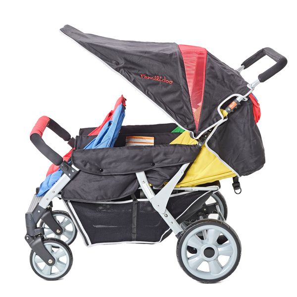FAMILIDOO Lidoo Star BB+, 4-Sitzer Kinderwagen für Neugeborene bis Kleinkind (SONDERANGEBOT)