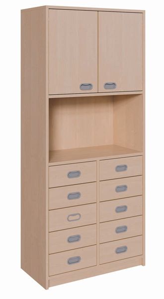 Küchenschrank, Schrank, Holzschrank, Aufbewahrung, Schubladen
