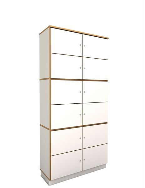 Kast, Schrank, Regal, Holzrahmen, weiß