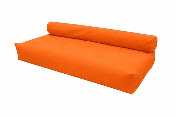 Kuschelmatte rechteck mit 1 Rückenpolster