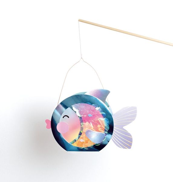 FOLIA Laternen-Bastelset "Underwater Dreams"