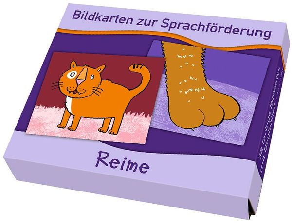 Bildkarten zur Sprachförderung: Reime