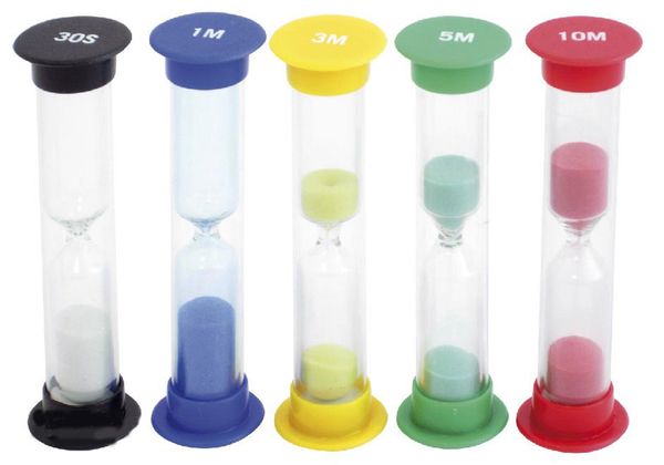 hourglass, hourglasses, colorful, sand-timer, timer