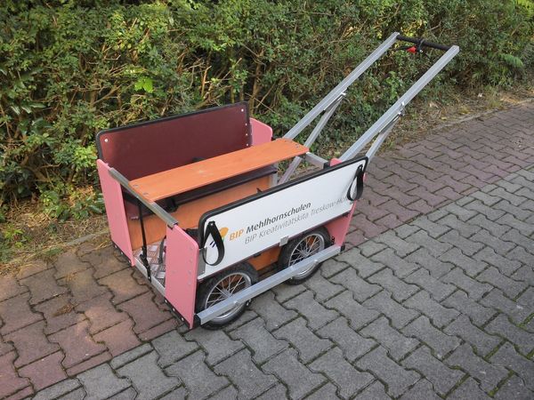 Kinderwagen, Kinderwagenanhänger, Transportwagen, Gartenwagen, Holzbrett