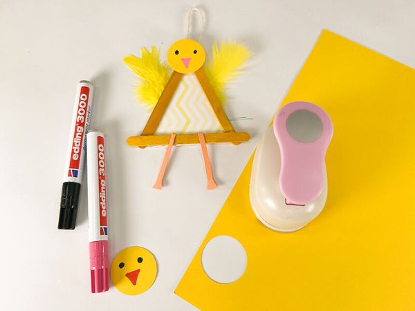 ELVIRAS Holzstäbchen bunt, 500 Stück ELVIRAS Holzstäbchen bunt, 500 Stück