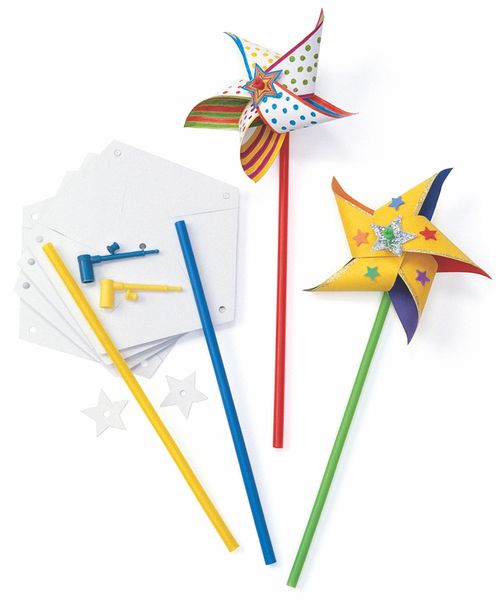 Entwirf dein eigenes Windrad - Set für 24 Stück Entwirf dein eigenes Windrad - Set für 24 Stück