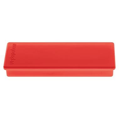 Magnet eckig, 55x22 mm, rot, 10 Stück Magnet eckig, 55x22 mm, rot, 10 Stück