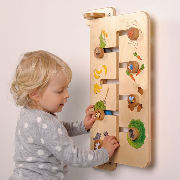 Wandspiel, Schieberätsel Tiere