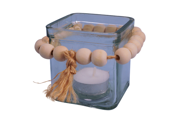 Windlichter-Set aus Glas, 12 Stück, 7,5 cm Windlichter-Set aus Glas, 12 Stück, 7,5 cm