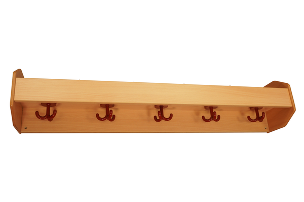 BasicPlus Garderobenablage Inge mit Leiste für Schilder (3 - 7 Plätze) BasicPlus Garderobenablage Inge mit Leiste für Schilder (3 - 7 Plätze)