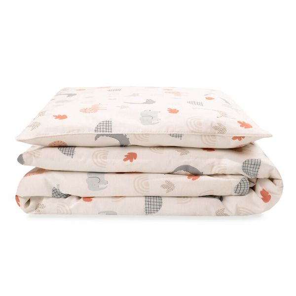 JULIUS ZÖLLNER Bettwäsche Wild Friends, 100% Bio-Baumwolle, 100x135 cm JULIUS ZÖLLNER Bettwäsche Wild Friends, 100% Bio-Baumwolle, 100x135 cm