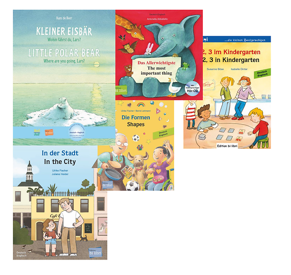 Buchpaket - englisch-deutsche Kinderbücher Buchpaket - englisch-deutsche Kinderbücher