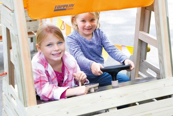 Outdoor Camping Car aus Holz, (LxBxH): 235 x 92 x 105 cm Outdoor Camping Car aus Holz, (LxBxH): 235 x 92 x 105 cm