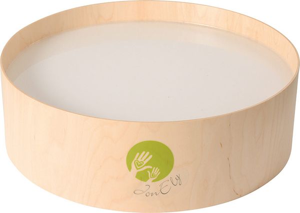 holzschale, rund, cremeweiß, holzoptik, handmade?