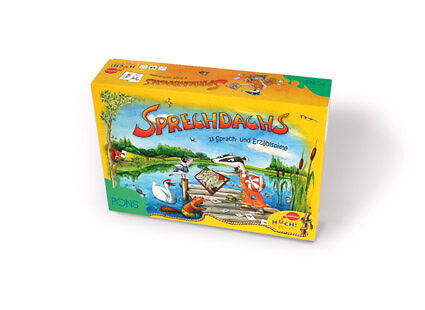 Sprechdachs - 13 Sprach- und Erzählspiele, 1-6 Spieler, ab 5 Jahre Sprechdachs - 13 Sprach- und Erzählspiele, 1-6 Spieler, ab 5 Jahre