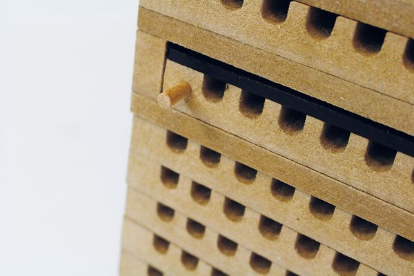 Zuchtset Wildbienen, 5-tlg.
